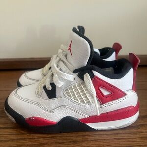 Jordan Kids - Jordan Retro 4 Red Cement Sz 10